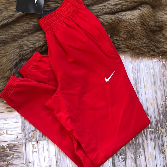 Nike Other - RED NIKE JOGGERS!